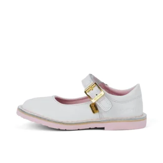 Adlar MJ in pelle bianca unisex per neonati