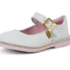 Adlar MJ in pelle bianca unisex per neonati Adlar MJ in pelle bianca unisex per neonati