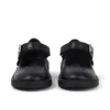 Adlar MJ Scallop in pelle nera per bambine Adlar MJ Scallop in pelle nera per bambine