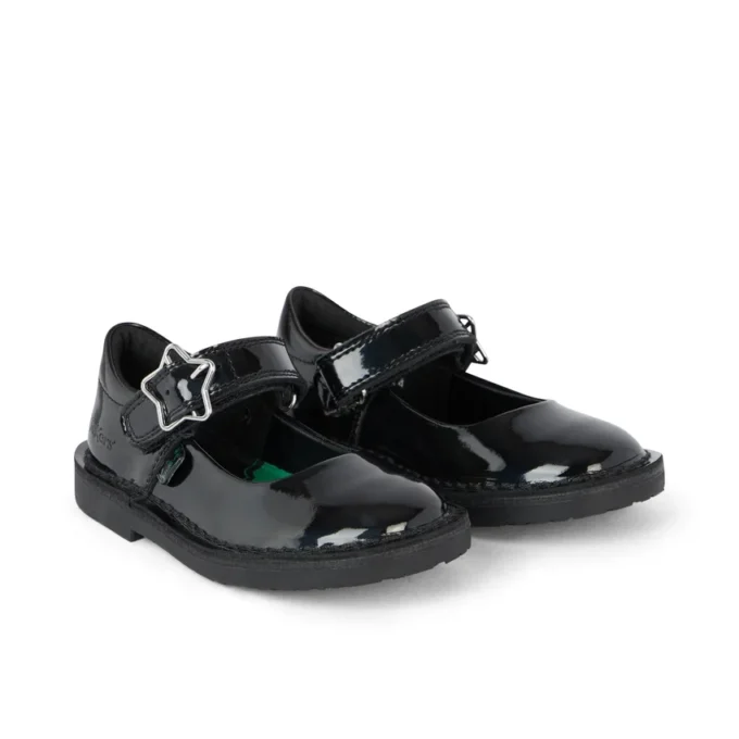 Adlar Mj Stardust in vernice nera per bambine Adlar Mj Stardust in vernice nera per bambine