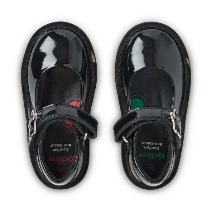Adlar Mj Stardust in vernice nera per bambine Adlar Mj Stardust in vernice nera per bambine