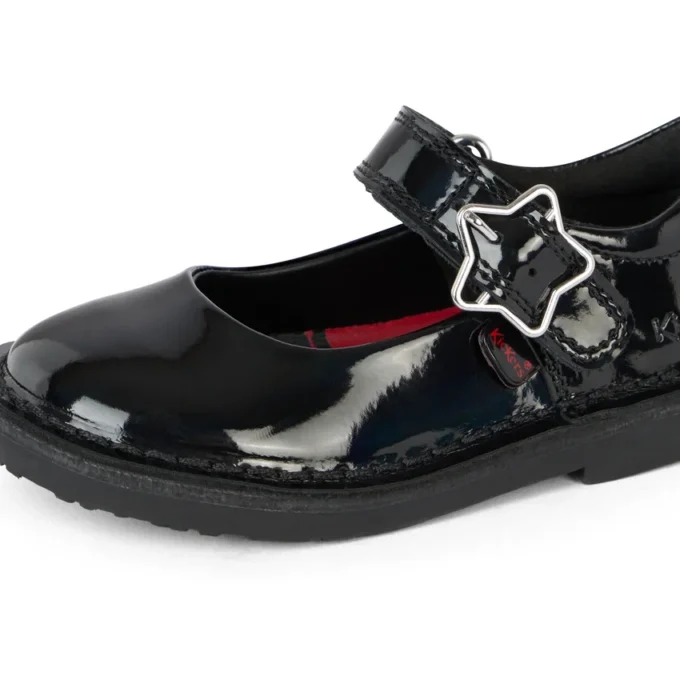Adlar Mj Stardust in vernice nera per bambine Adlar Mj Stardust in vernice nera per bambine