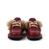 Adult Unisex Kick Mule in pelliccia Mains Rosso Adult Unisex Kick Mule in pelliccia Mains Rosso