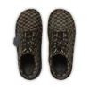 Adulti Unisex Kick Hi Platform in pelle Nero/Kaki