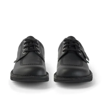 Adulti Unisex Kick Lo in similpelle nera