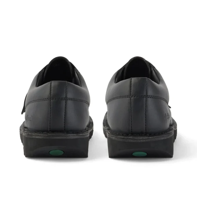 Adulti Unisex Kick Lo in similpelle nera