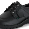 Adulti Unisex Kick Lo in similpelle nera