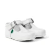 Baby Girl Kick T-Bar Bianco