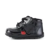 Baby Kick Hi B Zip in vernice nera Baby Kick Hi B Zip in vernice nera