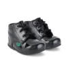Baby Kick Hi B Zip in vernice nera Baby Kick Hi B Zip in vernice nera