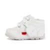 Baby Kick Hi in pelle bianca Baby Kick Hi in pelle bianca