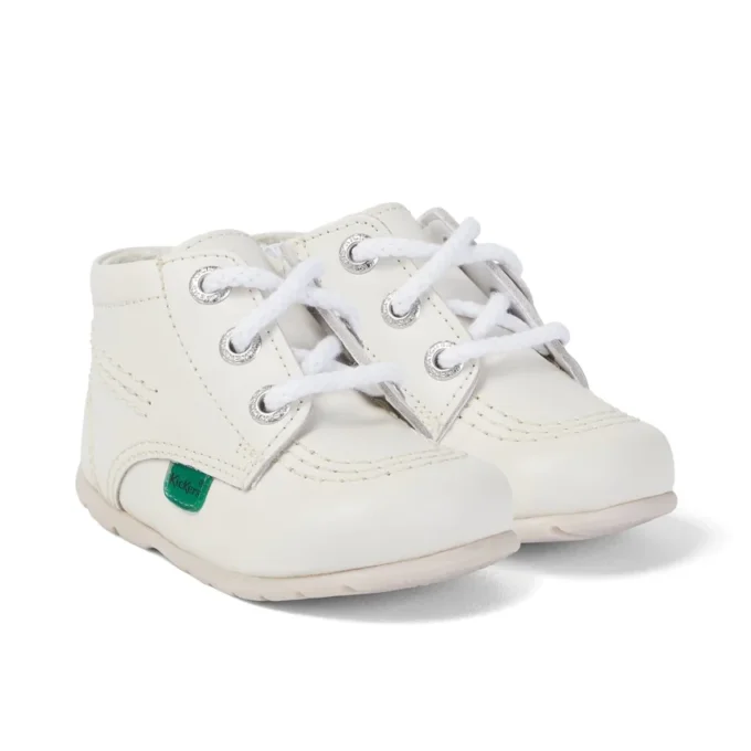 Baby Kick Hi in pelle bianca Baby Kick Hi in pelle bianca