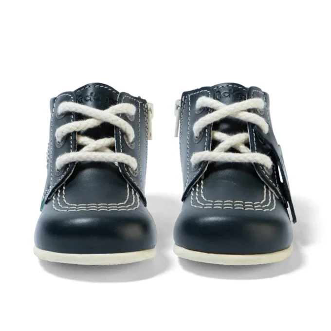 Baby Kick Hi in pelle blu navy Baby Kick Hi in pelle blu navy