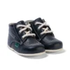 Baby Kick Hi in pelle blu navy Baby Kick Hi in pelle blu navy