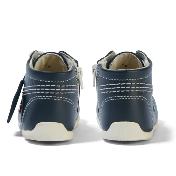 Baby Kick Hi in pelle blu navy Baby Kick Hi in pelle blu navy