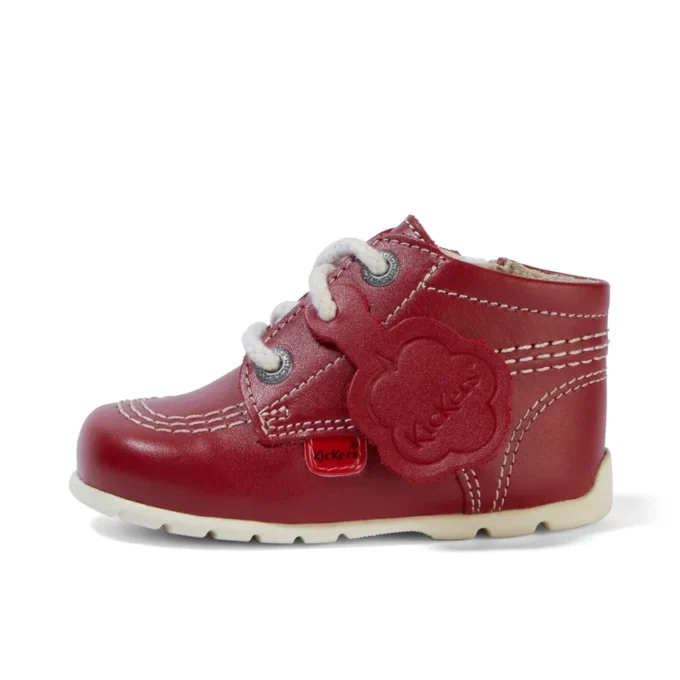 Baby Kick Hi in pelle rossa Baby Kick Hi in pelle rossa
