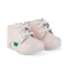 Baby Kick Hi in pelle verniciata rosa chiaro