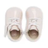 Baby Kick Hi in pelle verniciata rosa chiaro