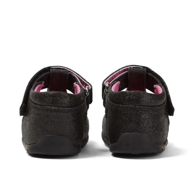 Baby Kick T Glitter Tessuto Nero Baby Kick T Glitter Tessuto Nero