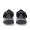 Bambine Bridie Brogue T-Vel in vernice nera