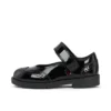 Bambine Lachly Mj Brogue in vernice nera Bambine Lachly Mj Brogue in vernice nera