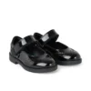 Bambine Lachly Mj Brogue in vernice nera Bambine Lachly Mj Brogue in vernice nera