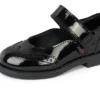 Bambine Lachly Mj Brogue in vernice nera Bambine Lachly Mj Brogue in vernice nera