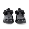 Bambine Lachly T Bar in vernice nera Bambine Lachly T Bar in vernice nera