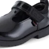 Bambine Lachly T Bar in vernice nera Bambine Lachly T Bar in vernice nera