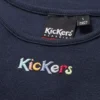 Canotta a costine Kickers Classic da donna, blu navy Canotta a costine Kickers Classic da donna, blu navy