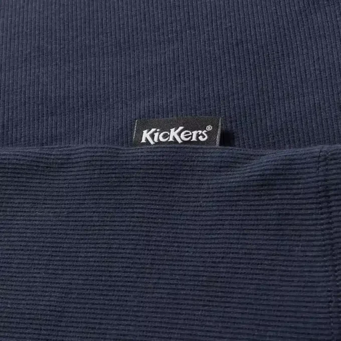 Canotta a costine Kickers Classic da donna, blu navy Canotta a costine Kickers Classic da donna, blu navy