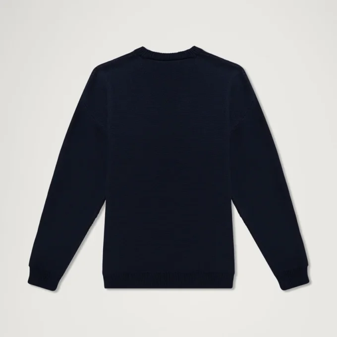 Felpa da uomo Kickers Crew Knit Navy Felpa da uomo Kickers Crew Knit Navy