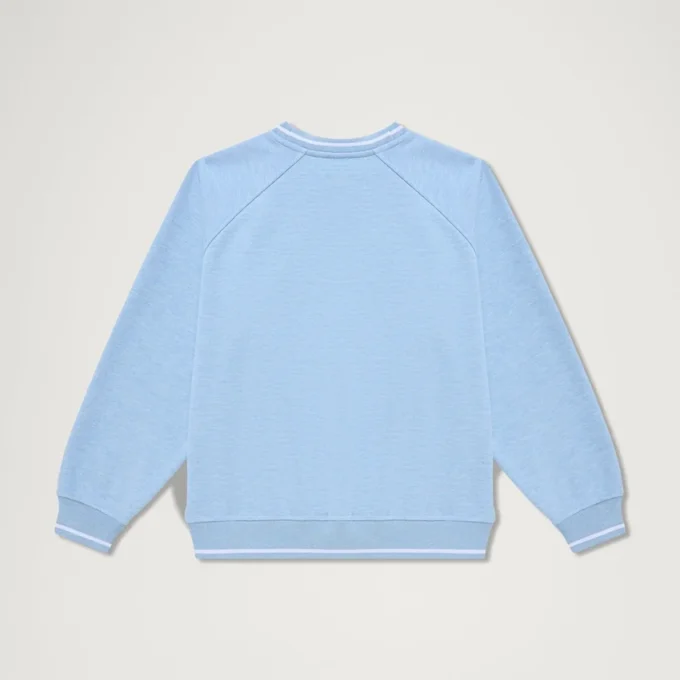 Felpa unisex per adulti Kickers Classic Crew blu
