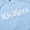 Felpa unisex per adulti Kickers Classic Crew blu