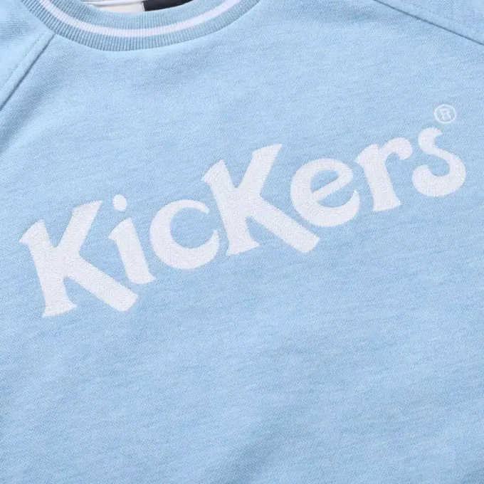 Felpa unisex per adulti Kickers Classic Crew blu