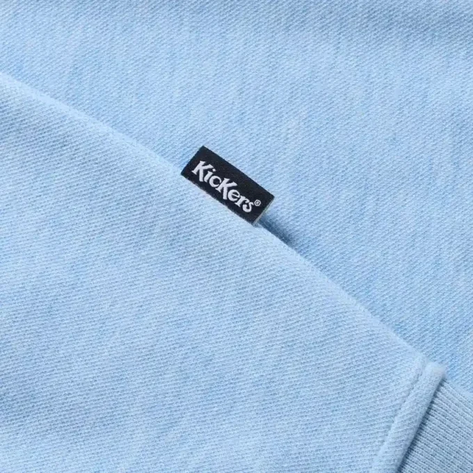 Felpa unisex per adulti Kickers Classic Crew blu