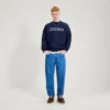 Felpa unisex per adulti Kickers Classic Crew blu navy