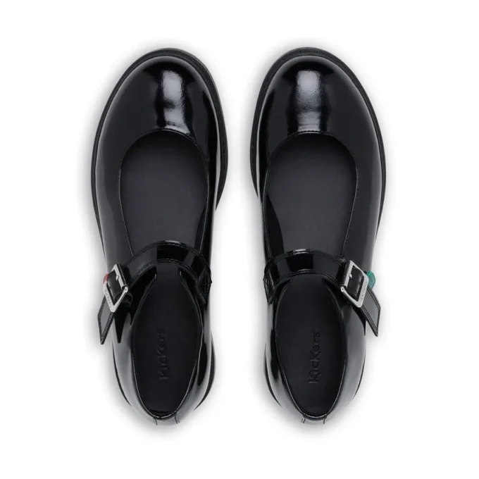 Finley MJ in pelle verniciata nera da donna