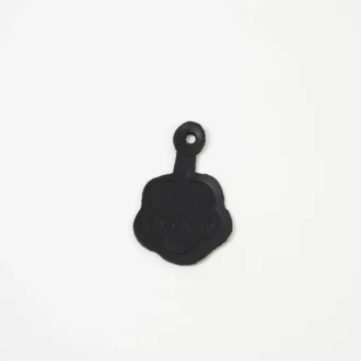 Fleurette in pelle unisex nera Fleurette in pelle unisex nera