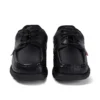 Fragma Lace 4 Eyelet in pelle nera per ragazzi Fragma Lace 4 Eyelet in pelle nera per ragazzi