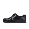 Fragma Lace in pelle nera da uomo Fragma Lace in pelle nera da uomo