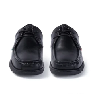 Fragma Lace in pelle nera da uomo
