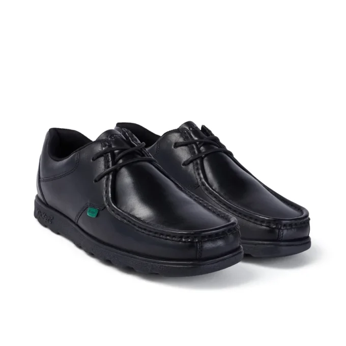 Fragma Lace in pelle nera da uomo Fragma Lace in pelle nera da uomo