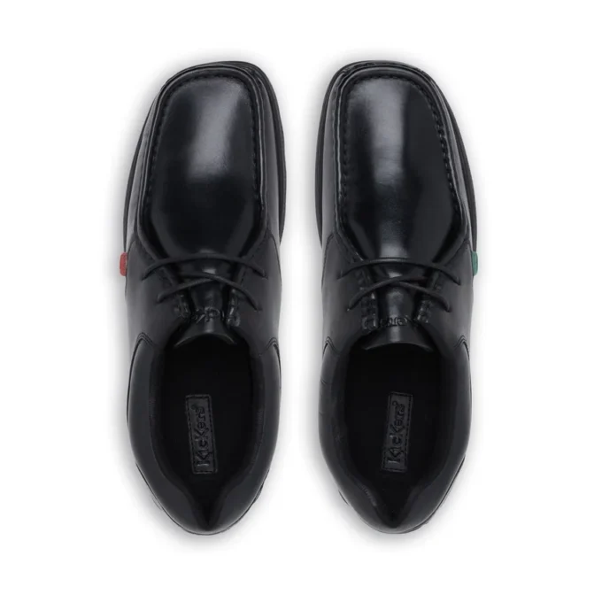 Fragma Lace in pelle nera da uomo Fragma Lace in pelle nera da uomo