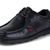 Fragma Lace in pelle nera da uomo Fragma Lace in pelle nera da uomo