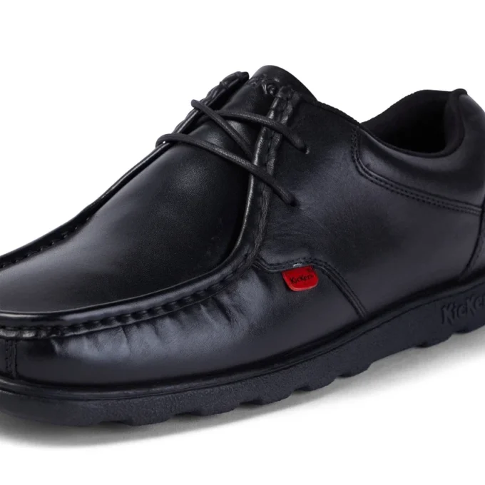 Fragma Lace in pelle nera da uomo Fragma Lace in pelle nera da uomo