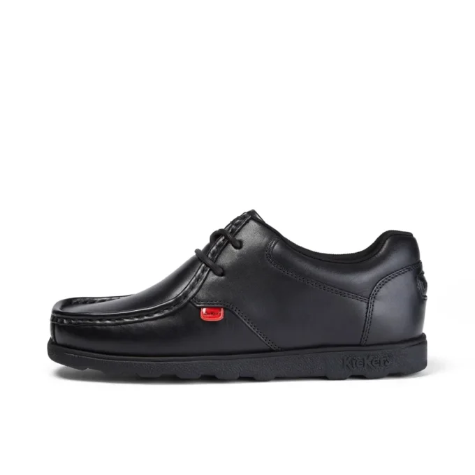Fragma Lace in pelle nera per ragazzi Fragma Lace in pelle nera per ragazzi