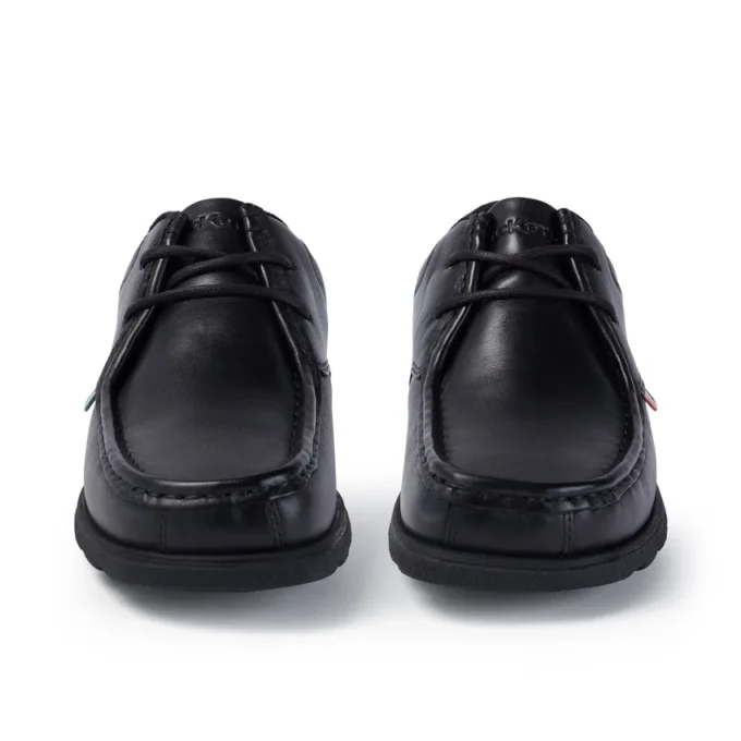 Fragma Lace in pelle nera per ragazzi Fragma Lace in pelle nera per ragazzi