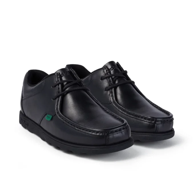 Fragma Lace in pelle nera per ragazzi Fragma Lace in pelle nera per ragazzi