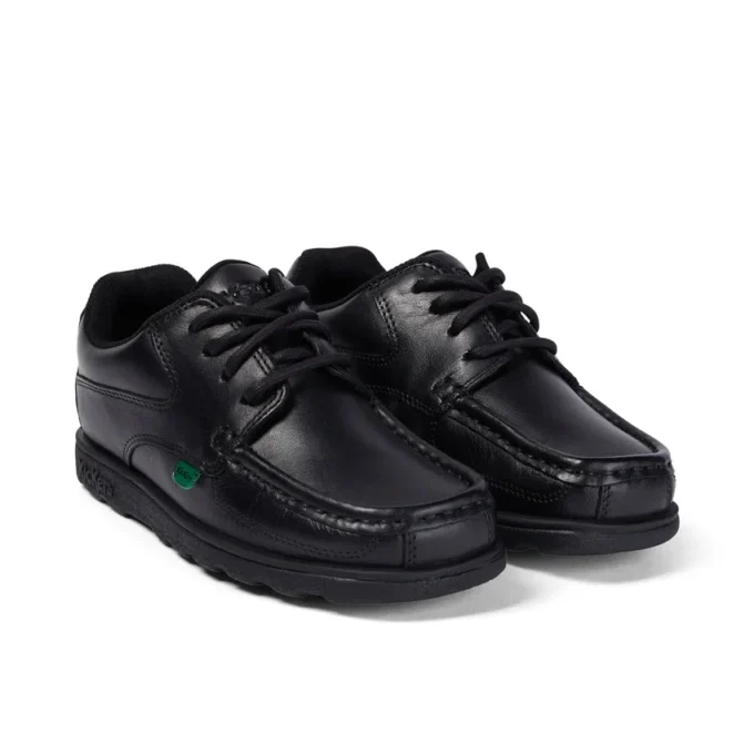Fragma Lace in pelle nera per ragazzi Fragma Lace in pelle nera per ragazzi